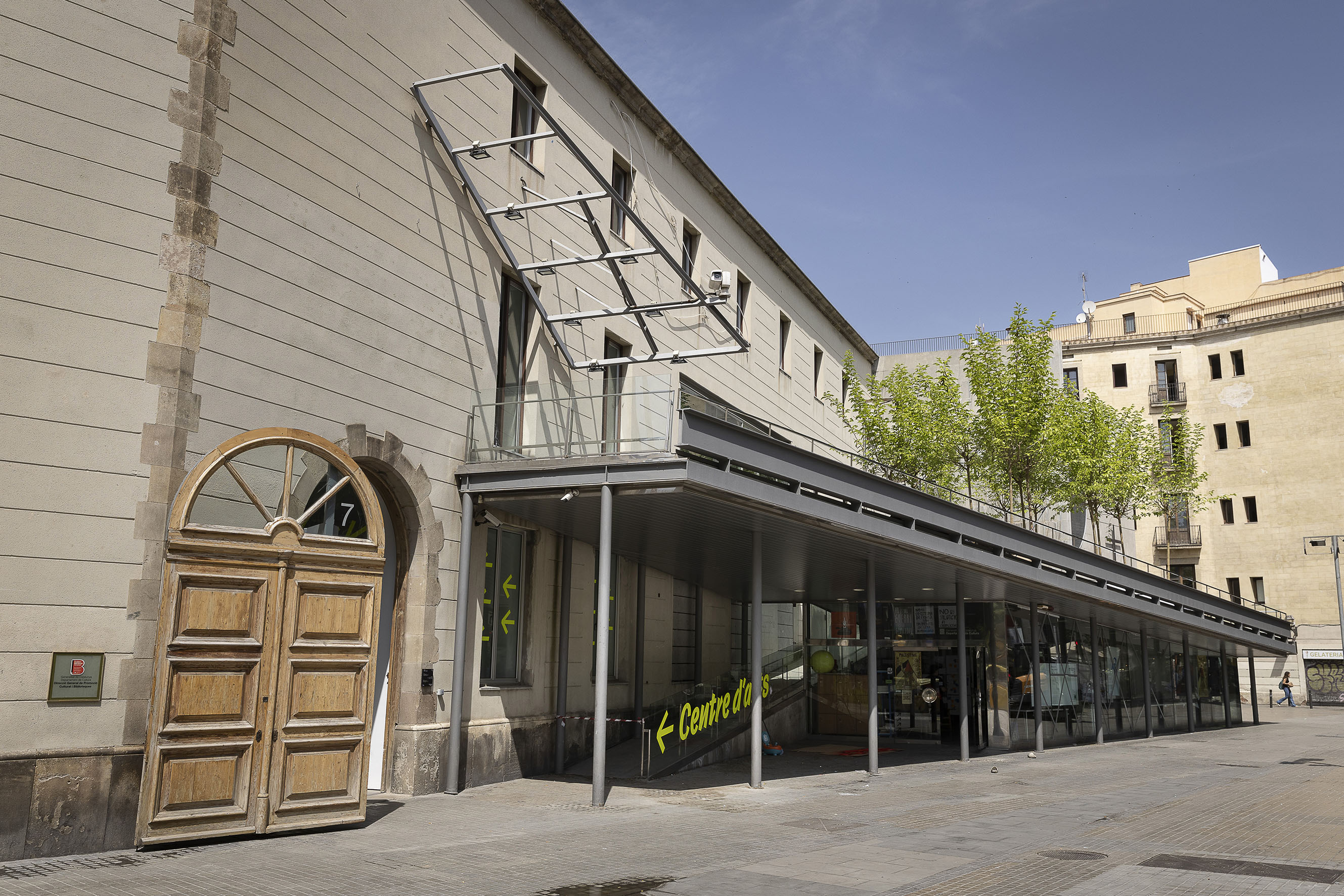 La terrassa del Santa Mònica, refugi climàtic